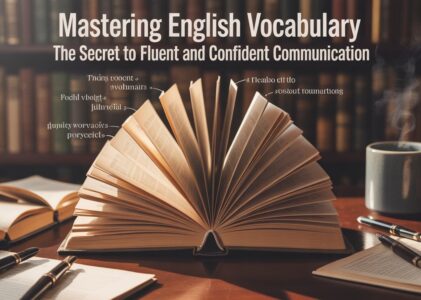 Mastering English Vocabulary: The Secret to Fluent and Confident Communication