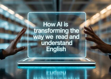 How AI Is Transforming the Way We Read and Understand English