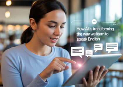 How AI Is Transforming the Way We Learn to Speak English