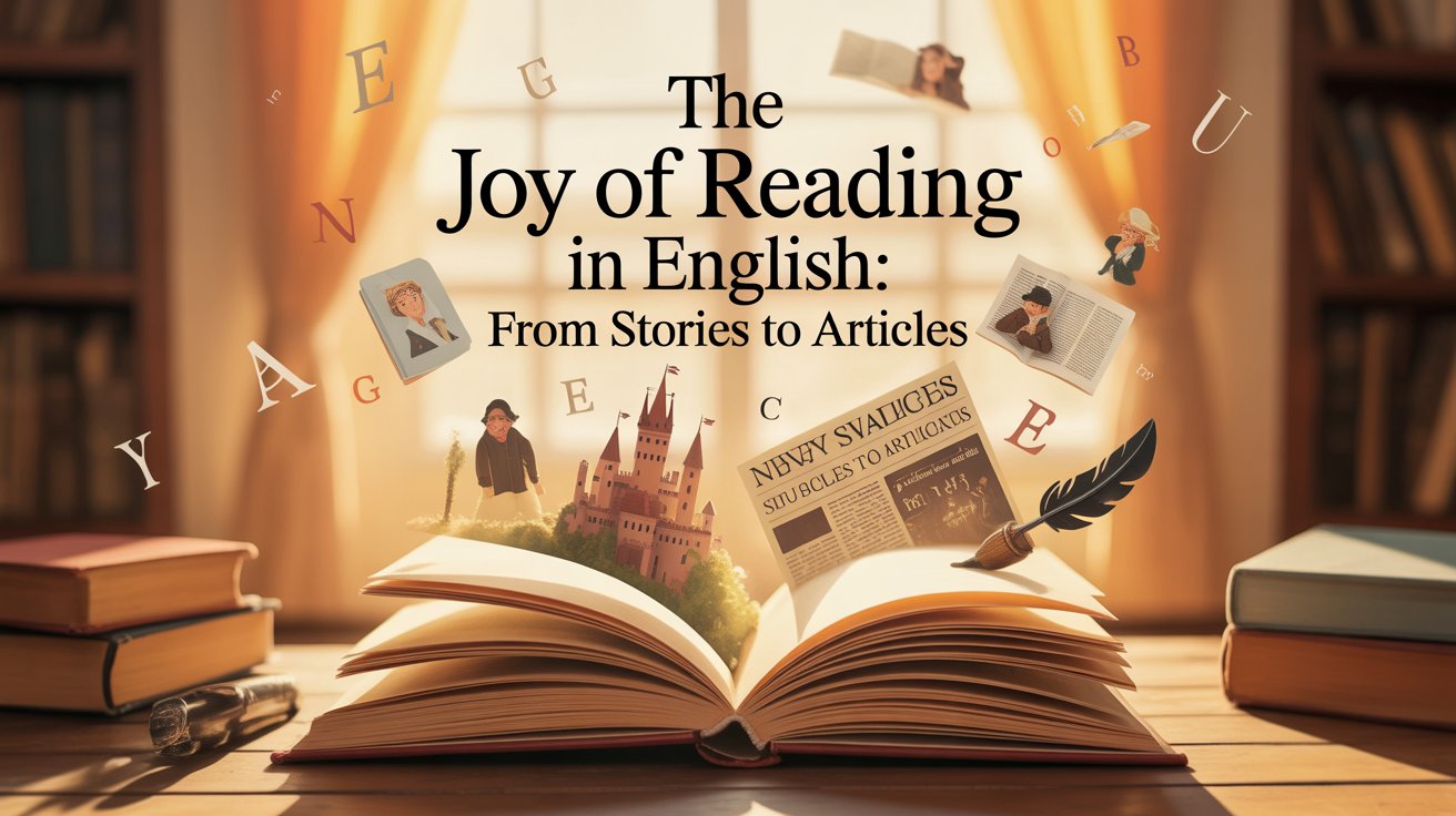 The Joy of Reading in English: From Stories to Articles