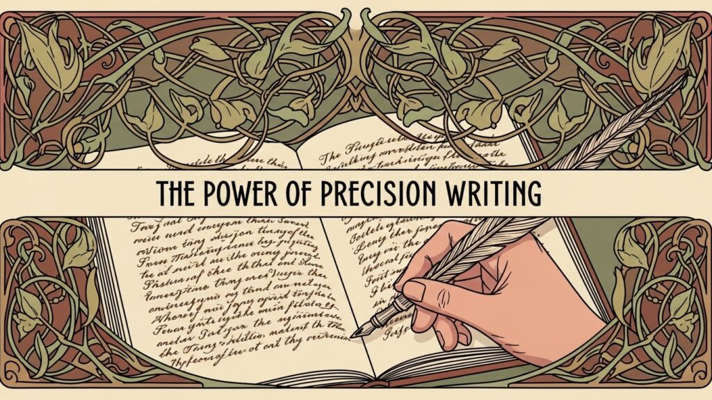 Writing – قدرت دقت - تصویر